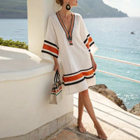 Black and Orange Print